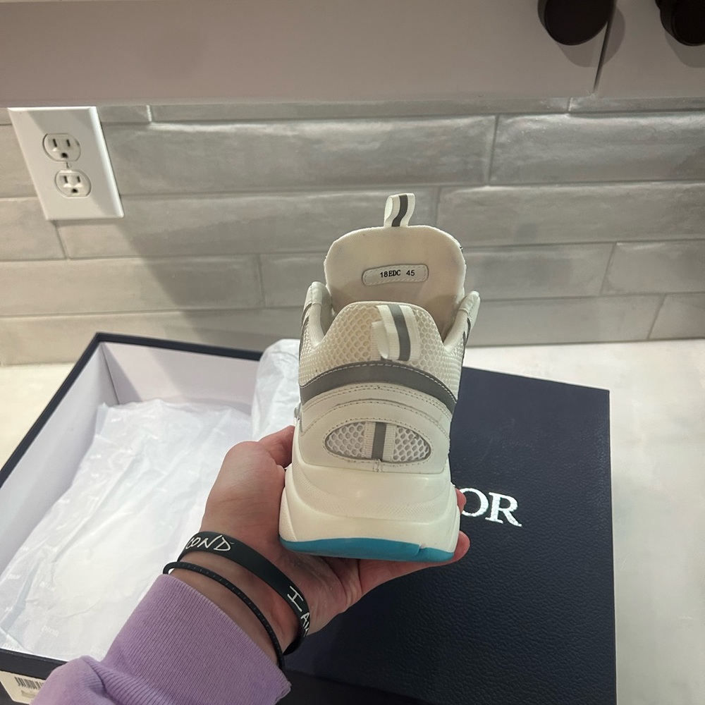 DIOR B22, Silver/Blue, size 45 Eu/ 11us. - Picture 4 of 8